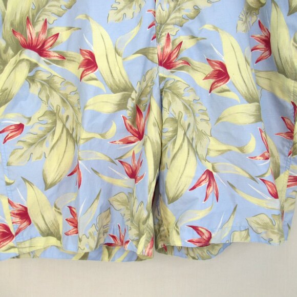 Nautica Men's Boating Shorts Floral Bird of Paradise Design VDR 689 202 Size 38 - Picture 3 of 9